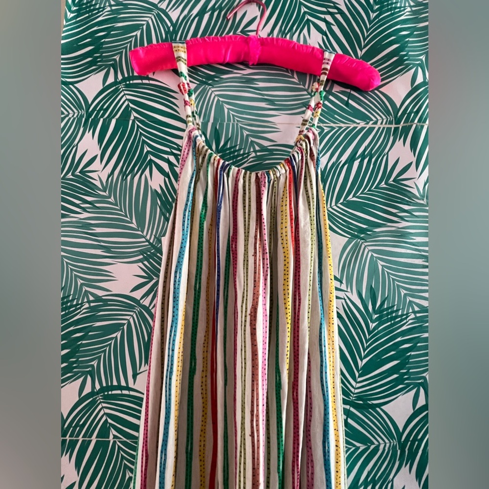 Zara Multicolor Striped Maxi Dress - Picture 4 of 9